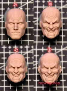 1:3 1:4 1:6 1:12 1:18 Bullseye Head Sculpt Fit 12" 6" 3.75" Male Figure Body - Picture 1 of 13
