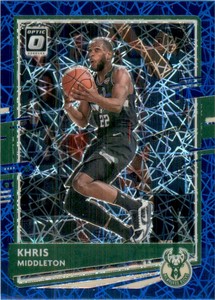 2020-21 Donruss Optic Blue Velocity #55 Khris Middleton