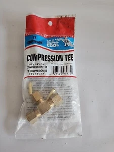 Dial 1/4-Inch CC x 1/4-Inch CC x 1/4-Inch CC Compression Tee - 9397 - Picture 1 of 2