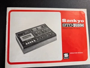 SANKYO STD-1510 BEDIENUNGSANLEITUNG / ORIGINAL - Bild 1 von 2