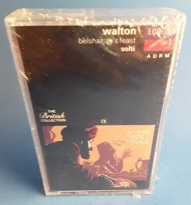 William Walton - Belshazzar's Feast, Cornonation Te Deum (Cassette, 1983)☆NEW!☆ Foto 1 de 4