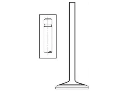 For 1990-1993 Mazda Miata Intake Valve 68683YXZZ 1991 1992 1.6L 4 Cyl - Image 1 of 2