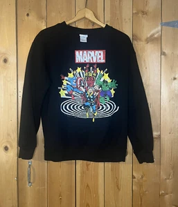 Marvel Sweater Youth XL Fleece Crewneck Sweatshirt Comics Heros A7 - Picture 1 of 6
