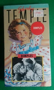 Shirley Temple Dimples VHS New/Sealed 1988 Playhouse Video - Picture 1 of 2