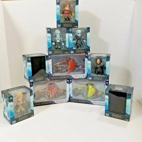 The Loyal Subjects Game of Thrones Set!  Viserion, Drogon, Rhaegal + Characters Cover