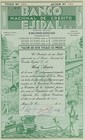 MEXICO B/30 BANCO NACIONAL DE CREDITO EJIDAL Titulo de $10 pesos de 1935    5363