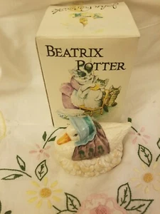 BEATRIX POTTER BESWICK BP3B JEMIMA PUDDLEDUCK HECHO NIDO DE PLUMAS EN CAJA - Imagen 1 de 4