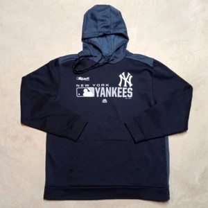 Felpa con cappuccio New York Yankees MLB Authentic Majestic - Uomo taglia XL - Foto 1 di 8