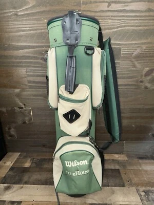 Bolsa de golf Wilson Country Club Cart... 6 vías... verde con cubierta para lluvia Foto 1 de 4