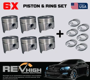 PISTON & RING SET GENUINE GM Holden VZ 3.6L Alloytec LY7 LE0 V6 Crewman - Bild 1 von 2
