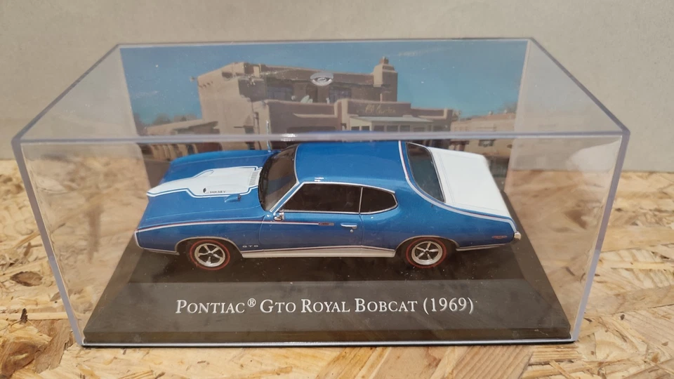 Pontiac GTO Royal Bobcat 1969 Edicola scala 1/43 - Immagine 1 di 1