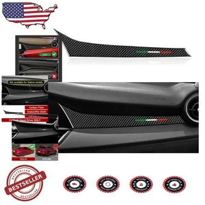 5D Carbon Co-Pilot Cover Alfa Romeo Giulia - Scratch Protect - Picture 1 of 10