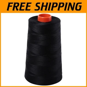 High-Quality Black Cotton Thread - 6452 Yards - Picture 1 of 2