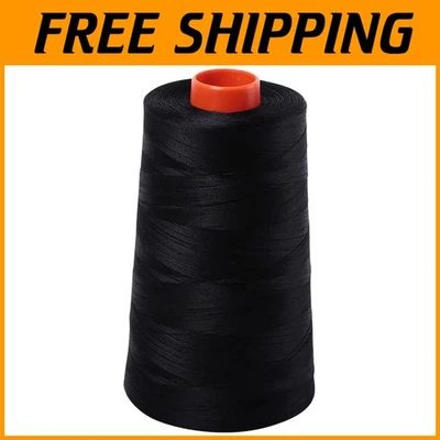 High-Quality Black Cotton Thread - 6452 Yards - Image 1 of 2