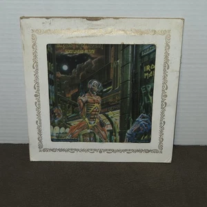 Specchio Iron Maiden Somewhere in Time Premio Carnevale 1986 con cornice di cartone - Foto 1 di 12