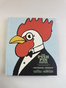 Out of Print The Push Pin Graphic Hardcover Book 2004 by Seymour Chwast - Picture 1 of 3