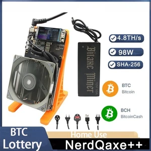 NerdQaxe++ 4,8TH/s 4x BM1370 Asic Chip Miner – 98W, 15 J/TH, WIFI 2,4 GHz - Bild 1 von 7