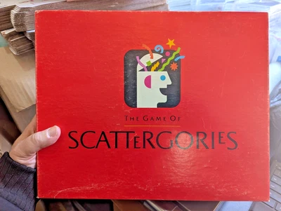The GAME of SCATTERGORIES Board Game 100% COMPLETE 1988 VINTAGE / TIMER WORKS - Image 1 of 4