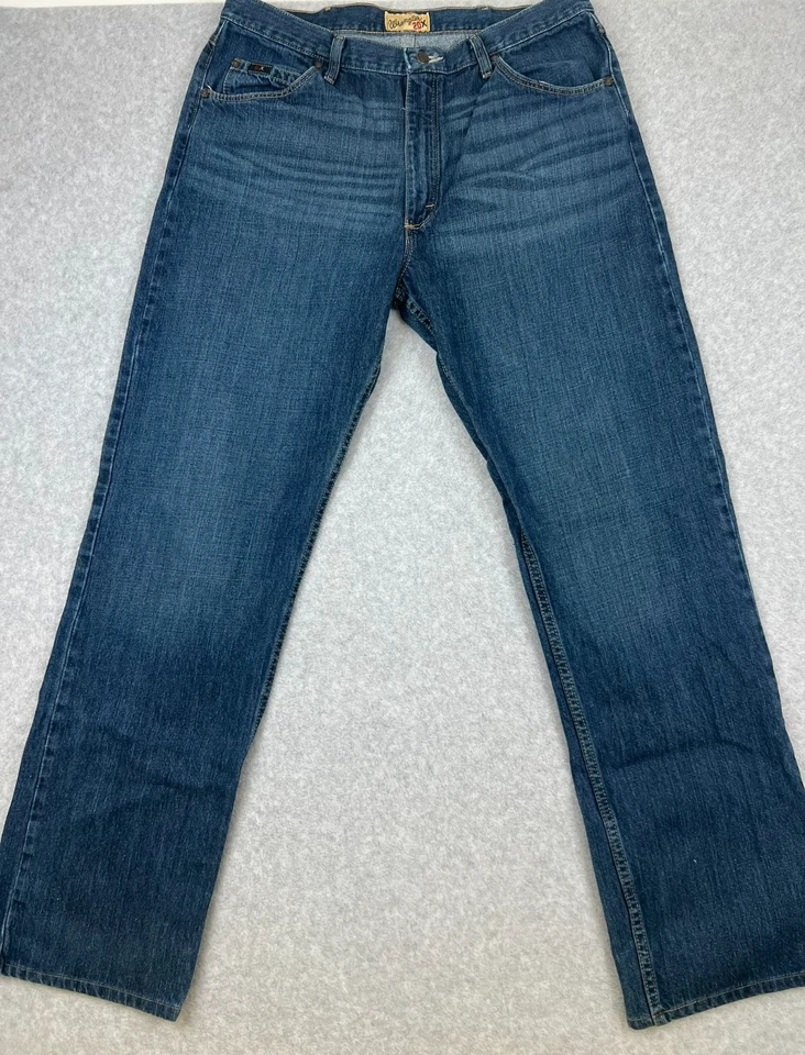 Pantalones de mezclilla Wrangler 20X 01MWXDB 36x36 calce competitivo pierna recta Foto 1 de 4