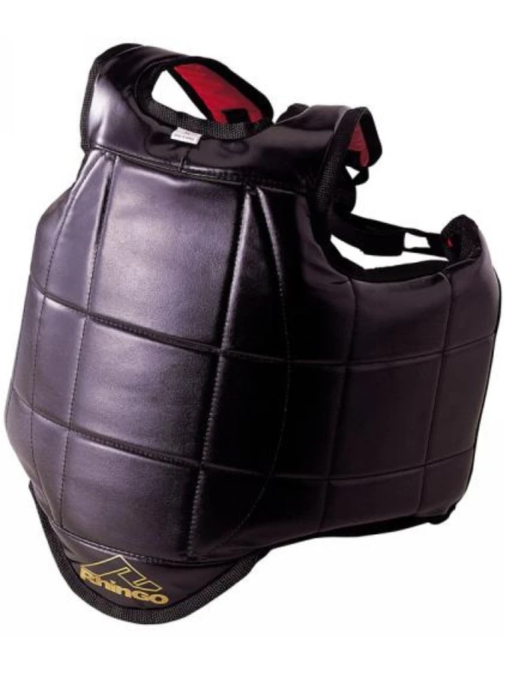 Rhingo Karate Chest Guard Red/Black - Image 1 of 4
