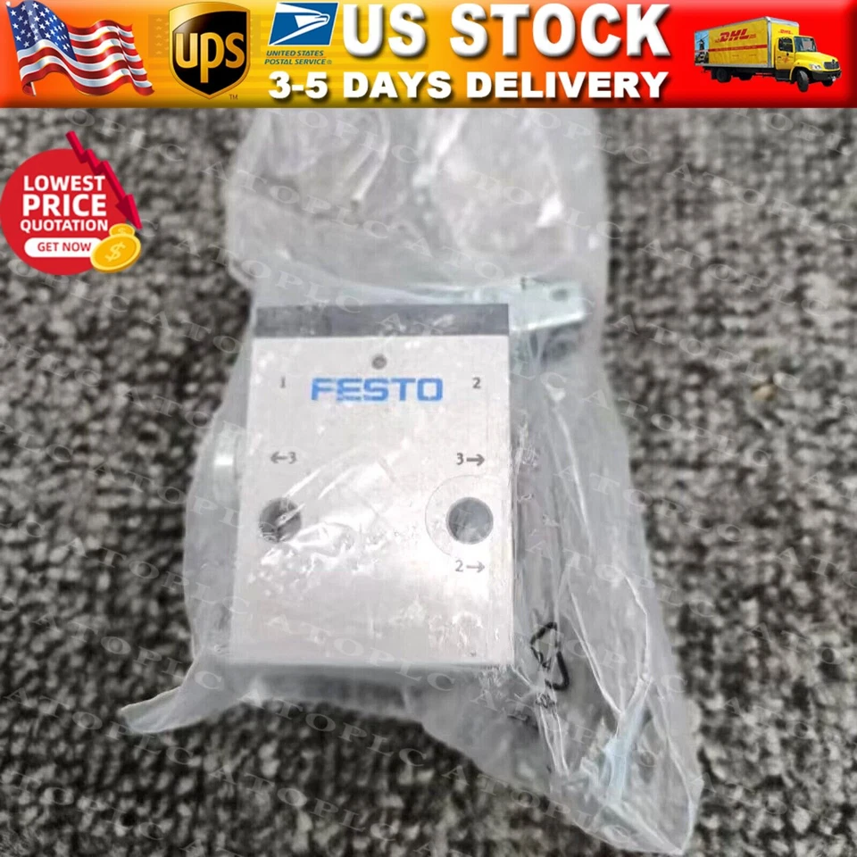 FESTO Roller Lever Valve - RS-4-1/8 2949