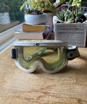 Vintage Carrera Goggles White - Imagem 1 de 4