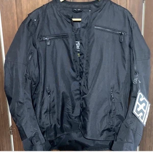 Men's Motorcycle Riding Jacket XL Speed & Strength Pockets Removable Armor NEW - Picture 1 of 7