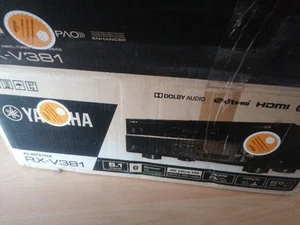 Yamaha RX-V381 Dolby Audio Bluetooth 5.1-Kanal AV Receiver - Bild 1 von 3