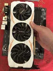 Used but working as it should GIGABYTE GTX 1080 Ti 11GB GV-N108TGAMING OC-11GDC1 - Picture 1 of 2
