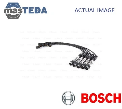 0 986 356 349 IGNITION CABLE SET LEADS KIT BOSCH FOR VW PASSAT,BORA 2.3L 110KW - Image 1 of 4