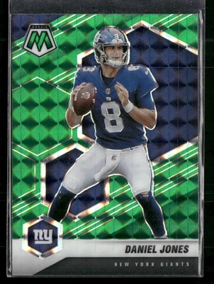 2021 Panini Mosaic #149 Daniel Jones Prizm Green - Image 1 of 2