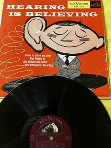 Hearing Is Believing "New Orthophonic" 1954 RCA Victor vinyl LP - Picture 1 of 5
