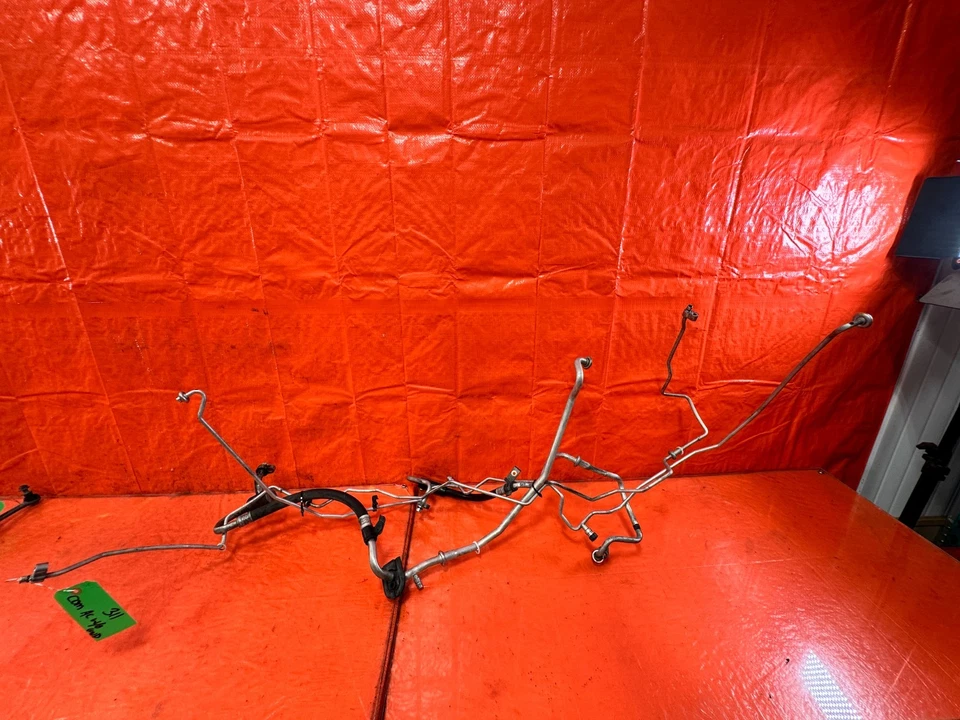 08-15 INFINITI G37 CUPÉ AIRE ACONDICIONADO LÍNEA AC CONJUNTO LÍNEAS MANGUERAS TUBOS OEM 311 Foto 1 de 4