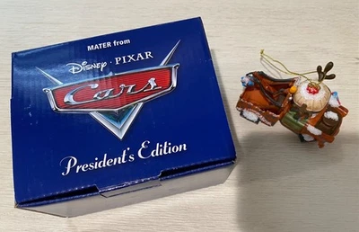 Grolier/Early Moments MATER Disney Ornament, CARS, President’s Edition, Pixar - Image 1 of 4