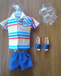 Allan from "Barbie the Movie" Complete Beach Outfit ~ 2025 ~ NO DOLL ~ A0028 - Picture 1 of 3