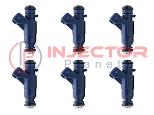 Set of 6 Bosch 0280156014 injector 01-05 Mercedes CLK320 M112 3.2L A1120780149 - Bild 1 von 5
