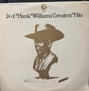 HANK WILLIAMS 24 Of Hank WIlliams' Greatest Hits Vinyl MGM Gatefold 2 LP NM - Picture 1 of 3