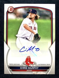 2023 Bowman CHRIS MURPHY Prospect Auto #PPA-CM Boston Red Sox