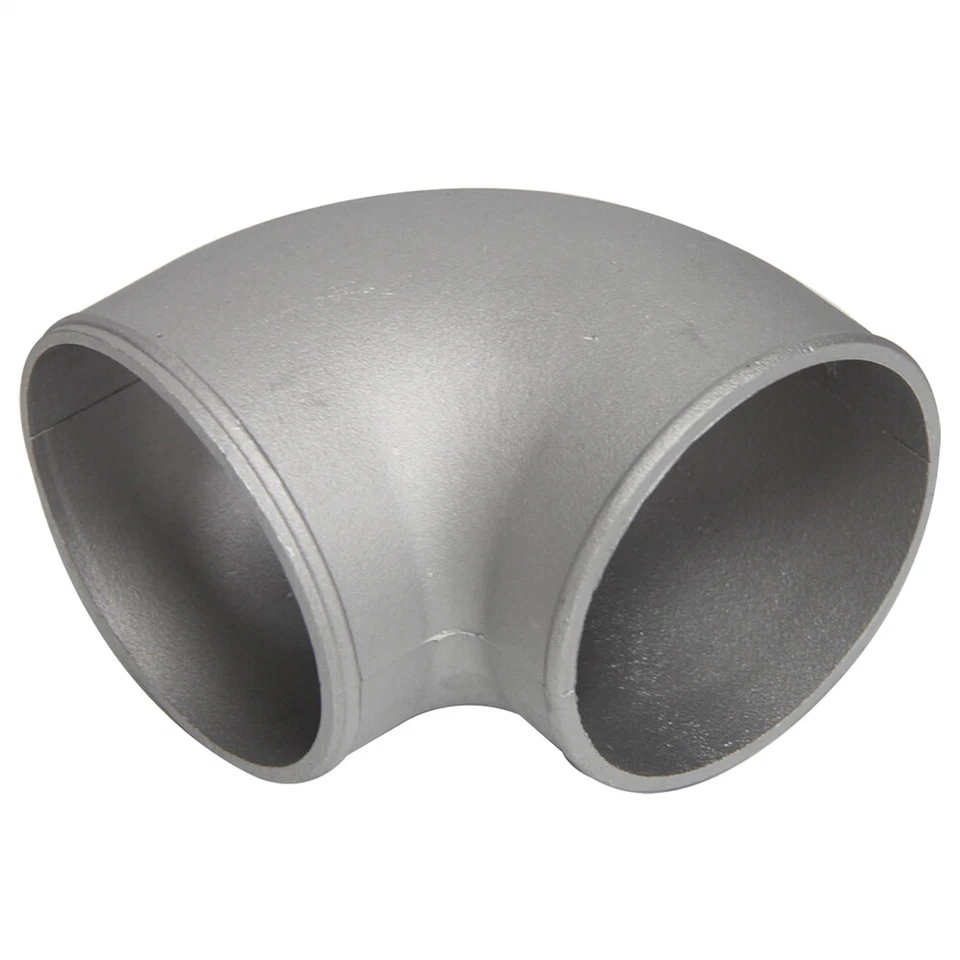 102mm 4" Aluminio Fundido 90 Grados Codo Tubo Turbo Intercooler Tubo Universal Foto 1 de 4