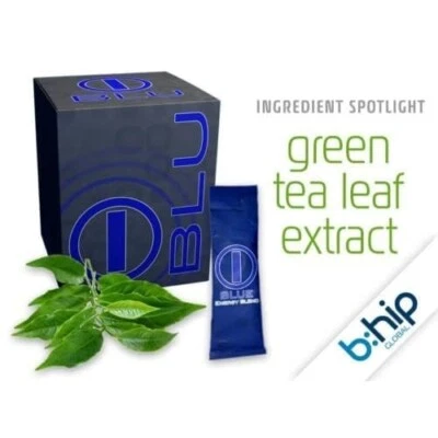Bebida energética BHIP BLUE Energy Blend I-BLU promueve la salud, el estado físico, la pérdida de peso Foto 1 de 4