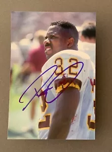 Foto autografiada firmada de Ricky Ervins 4x6 troyanos pieles rojas de la USC - Imagen 1 de 1