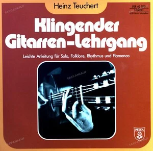 Heinz Teuchert - Klingender Gitarren-Lehrgang GER LP (VG+/VG) PSR 40 590 . - Bild 1 von 1