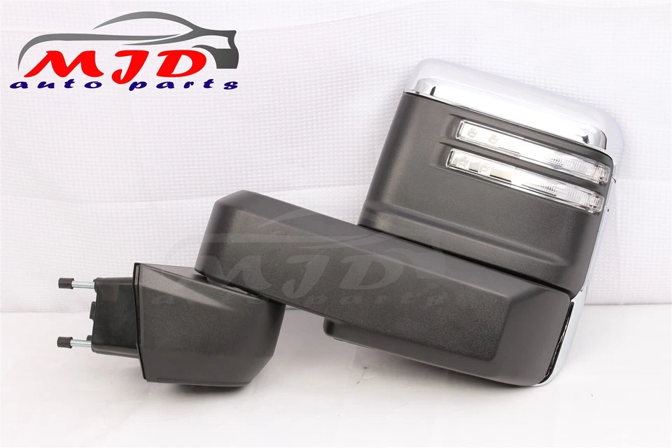 ESPEJO RETROVISOR DE REMOLQUE CROMADO PARA CHEVY SILVERADO 2500 3500 2019-2023 Foto 1 de 4