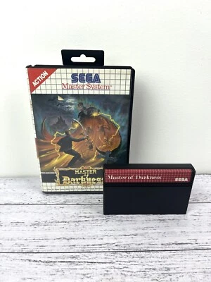 RARE Master of Darkness SEGA Master System SMS with Case 1992 (No Manual) TESTED - Image 1 of 4