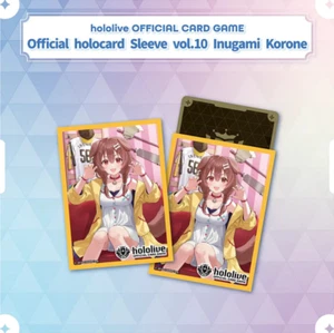 Hololive Official Card Game Sleeves Vol. 10 - Inugami Korone - Picture 1 of 1
