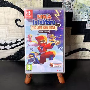 Ninja Jajamaru The Great Yokai Battle Deluxe Edition (Nintendo Switch) Brandneu - Bild 1 von 2