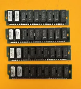 Sun 501-1408 1MB 30-Pin 1Mbit x 9-Bit 100ns SIMM SPARCstation 1, SPARCstation 1+ - Picture 1 of 12