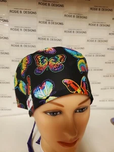 MONARCHY BUTTERFLYS/pixie Euro cap/Rn's, Dr's,medical staff - Picture 1 of 3
