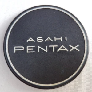 Asahi Pentax Genuine 49mm Slip On Metal Front Camera Lens Cap. (refB) - Picture 1 of 3