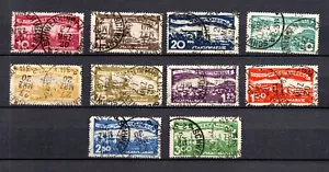 Wurttemberg (Germany) 1920 old set cities stamps (Michel 272/81) nice used - Picture 1 of 2